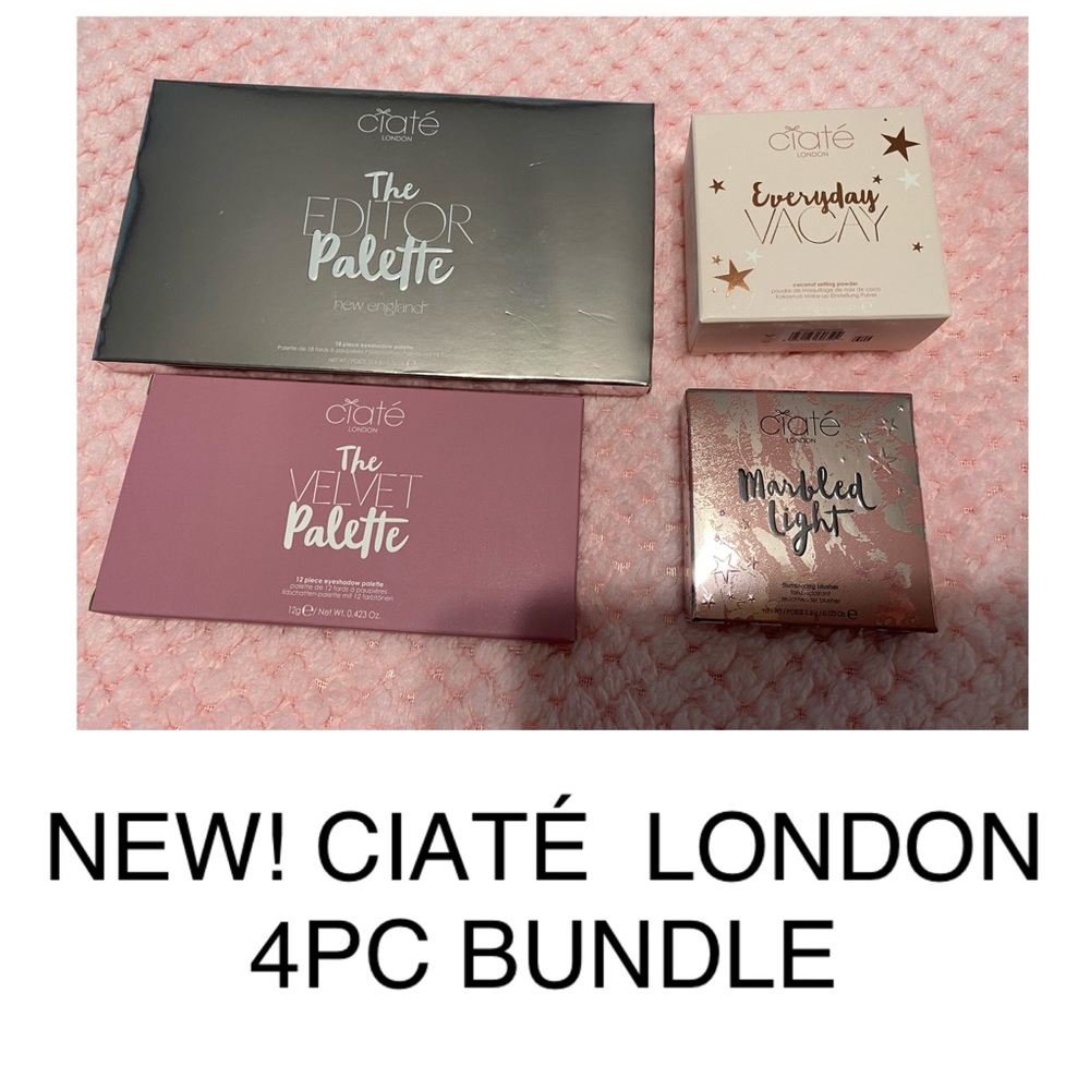 NEW! CIATÉ LONDON 4PC MAKEUP BUNDLE